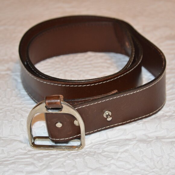 LILO Leather Goods of Spain Accessories - LILO Lexi Stirrup 1.5" Leather Belt